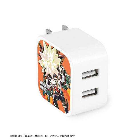 『僕のヒーローアカデミア』爆豪勝己 デフォルメAni-Art 2ポートUSBアダプター【202508再販】
